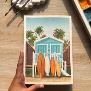 Boards by the sea