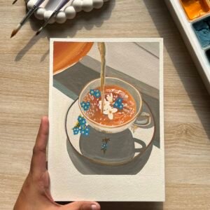 The golden pour